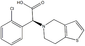 氯吡格雷系统适应性,,结构式