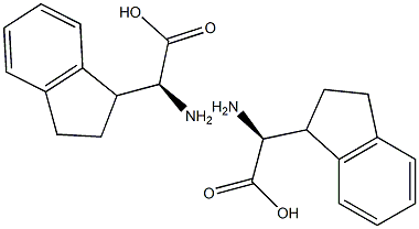 DL-2-Indanylglycine DL-2-Indanylglycine,,结构式