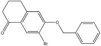 6-(Benzyloxy)-7-broMo-3,4-dihydronaphthalen-1(2H)-one|