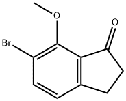 6-BroMo-7-Methoxy-indan-1-one,1273599-65-7,结构式
