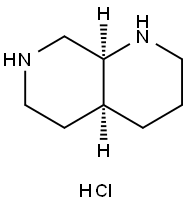 cis-Decahydro-1,7-naphthyridine dihydrochloride Struktur