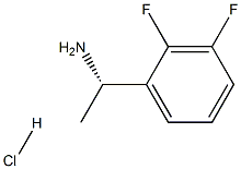 (S)-1-(2,3-DIFLUOROPHENYL)ETHANAMINE-HCl 结构式