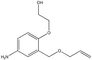 2-(2-(allyloxyMethyl)-4-aMinophenoxy)ethanol Structure