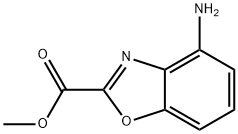 4-AMino-benzooxazole-2-carboxylic acid Methyl ester Struktur