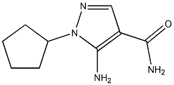 5-AMino-1-cyclopentyl-1H-pyrazole-4-carboxylic acid aMide