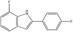 7-Fluoro-2-(4-fluoro-phenyl)-1H-indole|