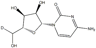 Cytidine 5'-D 结构式