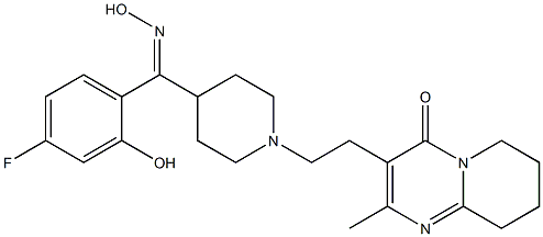 3-[2-[4-[(4-Fluoro-2-hydroxyphenyl)(hydroxyiMino)Methyl]-1-piperidinyl]ethyl]-6,7,8,9-tetrahydro-2-Methyl-4H-pyrido[1,2-a]pyriMidin-4-one