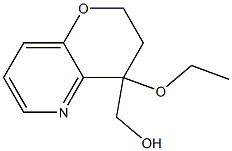 (4-乙氧基-3,4-二氢-2H-吡喃并[3,2-B]吡啶-4-基)甲醇,1415562-39-8,结构式