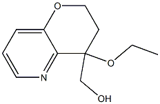 (4-ethoxy-3,4-dihydro-2H-pyrano[3,2-b]pyridin-4-yl)Methanol Structure