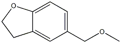 5-(MethoxyMethyl)-2,3-dihydrobenzofuran 结构式