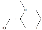 (S)-4-Methyl-3-(hydroxyMethyl)Morpholine Struktur