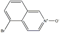 5-broMo-isoquinoline 2-oxide 化学構造式