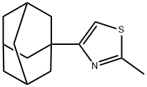 4-(1-AdaMantyl)-2-Methylthiazole, 97% Structure