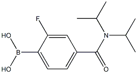 4-DiisopropylcarbaMoyl-2-fluorobenzeneboronic acid, 97%,2096333-67-2,结构式