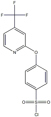 4-(4-TrifluoroMethyl-2-pyridyloxy)benzenesulfonyl chloride, 95%