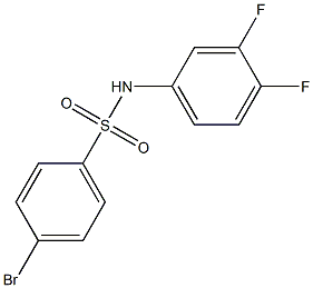 4-BroMo-N-(3,4-difluorophenyl)benzenesulfonaMide, 97%