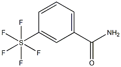 3-(五氟硫代)苯甲酰胺,97% 结构式