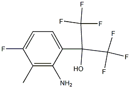 2-(2-aMino-4-fluoro-3-Methylphenyl)-1,1,1,3,3,3-hexafluoropropan-2-ol|