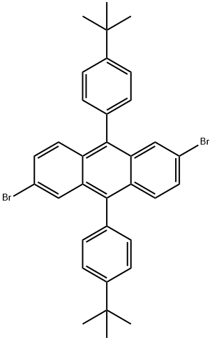 1187763-68-3 2,6-二溴-9,10-二-(4-叔丁基苯基)蒽