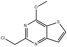 2-ChloroMethyl-4-Methoxy-thieno[3,2-d]pyriMidine Structure