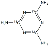 MelaMine-13C3 Struktur
