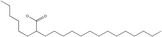 MYRISTYLOCTANOATE 化学構造式