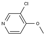 3-Chloro-4-methoxypyridine Structure