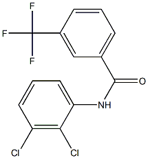 N-(2,3-dichlorophenyl)-3-(trifluoromethyl)benzamide Struktur