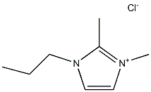 1-丙基-2,3-甲基咪唑氯盐,,结构式