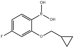 2-(Cyclopropylmethoxy)-4-fluorophenylboronic acid|2-(Cyclopropylmethoxy)-4-fluorophenylboronic acid