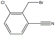 2-氰基-6-氯溴苄 结构式