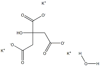 PotassiuM Citrate, Monohydrate, Granular, USP 结构式