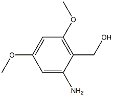 (2-aMino-4,6-diMethoxyphenyl)Methanol,,结构式