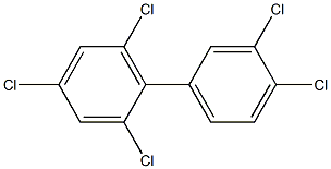 2.3'.4.4'.6-Pentachlorobiphenyl Solution Struktur