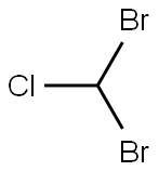 Chlorodibromomethane Solution 化学構造式