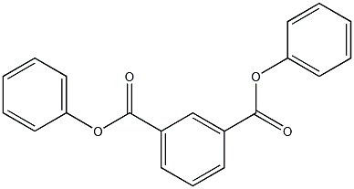 Diphenyl isophthalate  Solution,,结构式