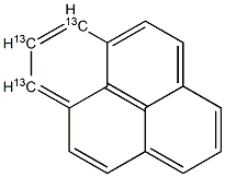 Pyrene  (13C3) Solution Struktur