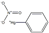 Phenylmercury nitrate Solution 结构式