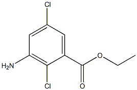 Ethyl-3-amino-2.5-dichlorobenzoate Solution Struktur