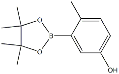 4-METHYL-3-(4,4,5,5-TETRAMETHYL-1,3,2-DIOXABOROLAN-2-YL)PHENOL,,结构式