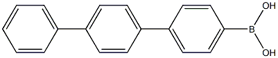 4-p-Terphenylboronic Acid 化学構造式
