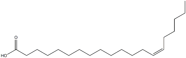 (14Z)-Eicosenoic acid 结构式