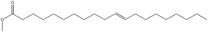 11-Eicosenoic acid methyl ester 化学構造式