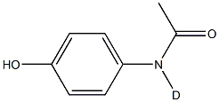 Acetaminophen-D4 (0.1 mg/ml) (Paracetamol) Structure