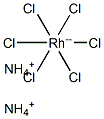 Ammonium hexachlororhodate, 99.995% Structure