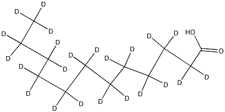 Dodecanoic acid-D23 Structure