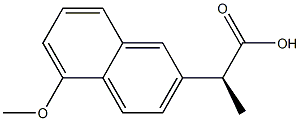 Naproxen (1.0 mg/mL) in Methanol Struktur