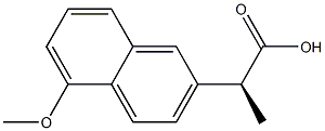 Naproxen (1.0 mg/mL) in Methanol 结构式