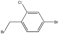 4-溴-2-氯溴苄,,结构式